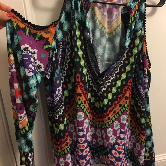 ✨DS: Artelier Nicole Miller Leigh Blouse💕⭐️ - Picture 3 of 7